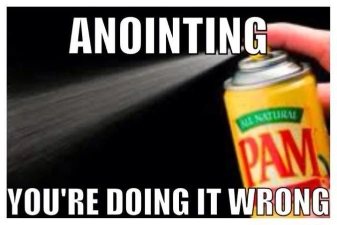 Annointing
